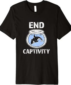 End Captivity Shirt - Free the Orca Whales T-Shirt apparel Premium T-Shirt